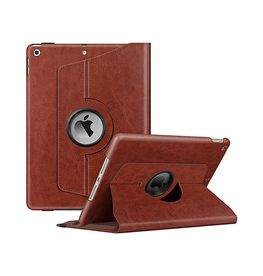 Ipad Pro 10   Quot   2017  Retro Diary Trade  Vintage 360  Onefold Læder Cover Brun