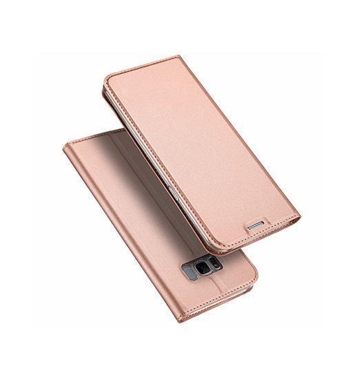 Samsung Galaxy S8   Plus  Vanquish Pro Series Flipcover Etui Rosa Gold