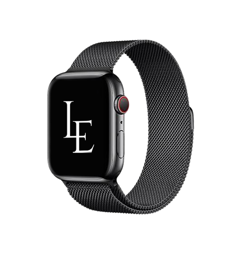 Apple Watch  38-40mm  Milanese Rustfri Rem Sort