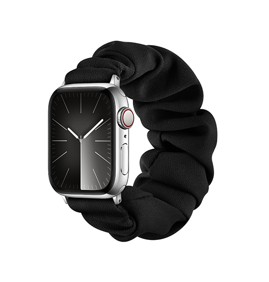 Apple Watch  38 40   41 42mm  Scrunchie Stof Dame Rem Sort