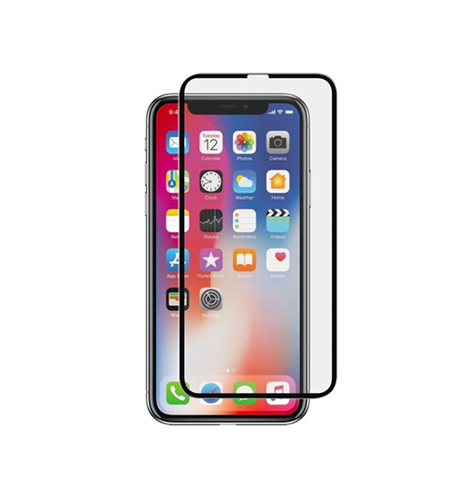 Iphone 11 Pro Max Hoco G1 3d Premium Panserglas Sort