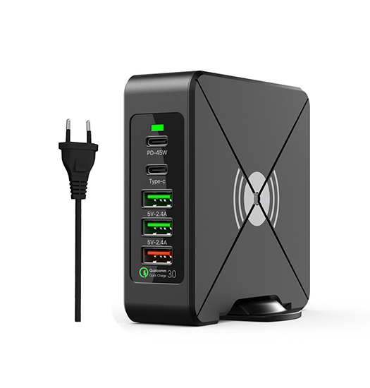 Usb Ladestation 2xusb-   3xusb-  75w