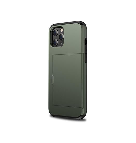 Iphone 11 Pro Max Deluxe Trade  Håndværker Cover    Kortholder Army