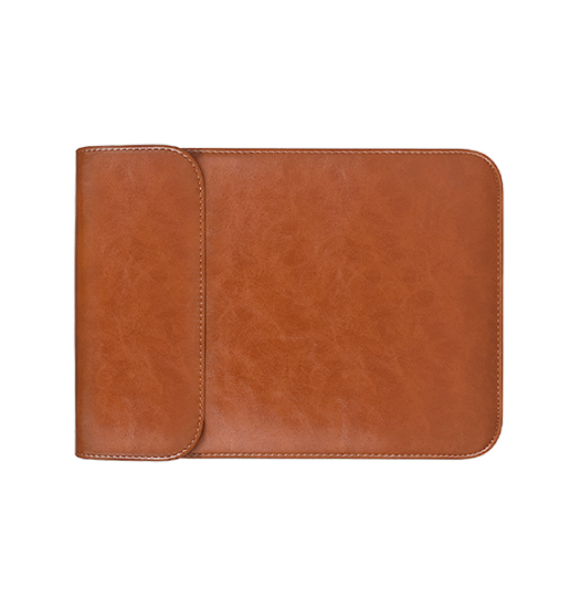 Macbook Pro Air 15 Quot    Empiri Trade  Smooth Læder Sleeve Vintage Brun