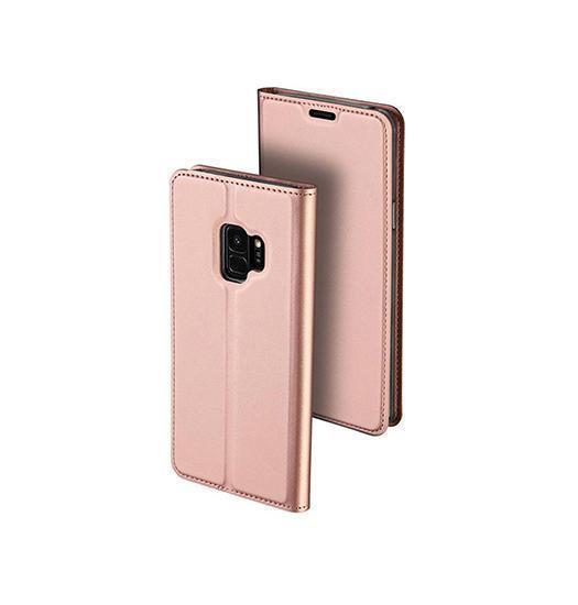 Samsung Galaxy S9 Vanquish Pro Series Flipcover Etui Rosa Gold