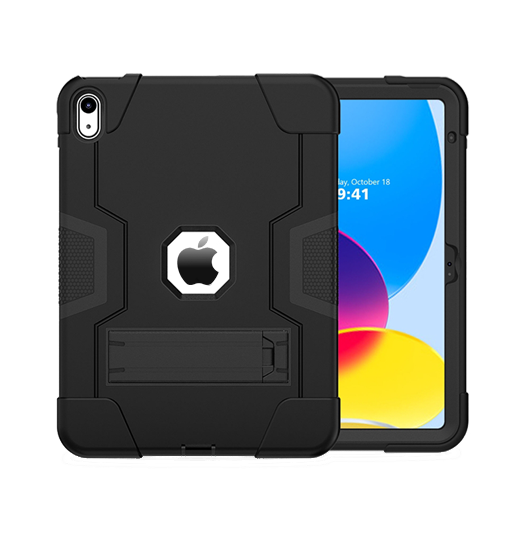 Ipad 11 Quot   2025    Ipad 10   Quot   2022  Deluxe Trade  Robust Stødsikkert Tpu Cover  Sort