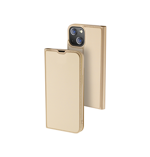 Iphone 14 Dux Ducis Trade  Pro Series Flipcover Guld