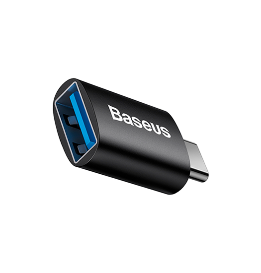 Baseus Trade  Usb-  Han Til Usb-      Hun Adapter Sort