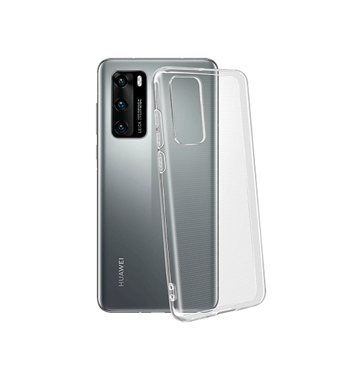 Huawei P40 Ultra-slim Silikone Cover Gennemsigtig