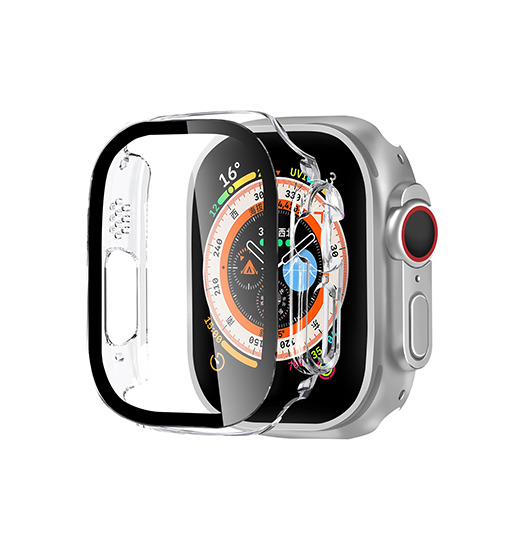 Apple Watch Ultra 49mm Lito Full 360 Cover Klar