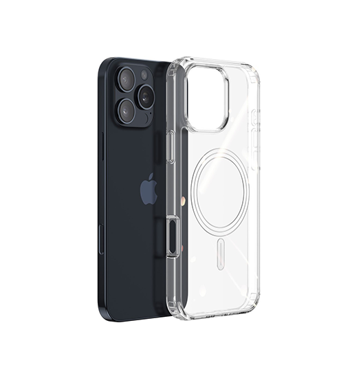 Iphone 16 Pro Dux Ducis Trade  Magnet Cover    Magsafe Gennemsigtig