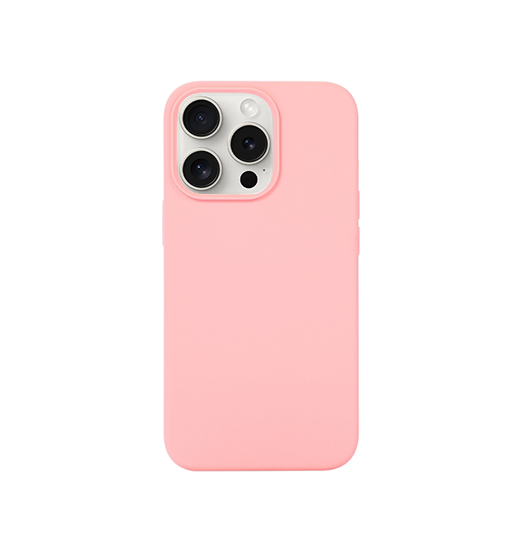 Iphone 14 Pro Max Delx Trade   Pastel Silikone Cover Blush Pink