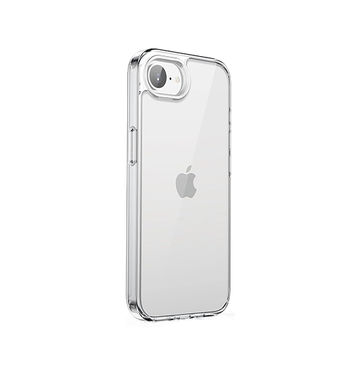 Iphone 16e Premium     Silikone Cover Gennemsigtig