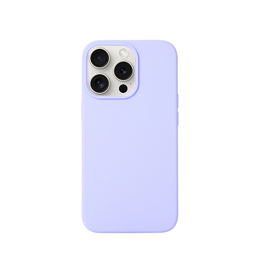 Iphone 14 Pro Max Delx Trade   Pastel Silikone Cover Lilla