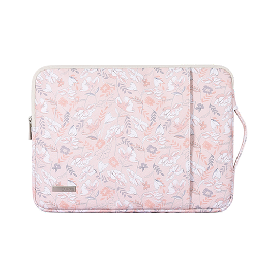 Macbook Pro Air 15 Quot  Rose Flowers Læder Sleeve    Hank Pink