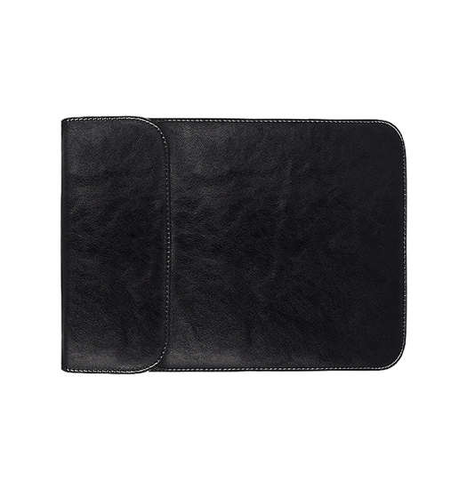 Macbook Pro Air 15 Quot    Empiri Trade  Smooth Læder Sleeve Sort