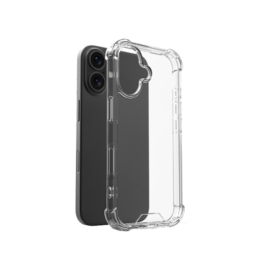 Iphone 16 Enkay Trade  Silent Stødsikker Silikone Cover Klar
