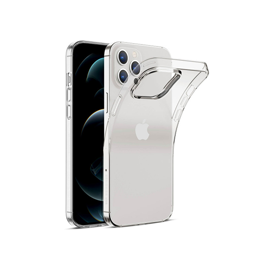 Iphone 12 Pro Max Delx Trade  Ultra Silikone Cover Gennemsigtig