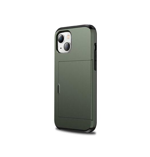 Iphone 13 Mini Deluxe Trade Håndværker Cover Kortholder Army