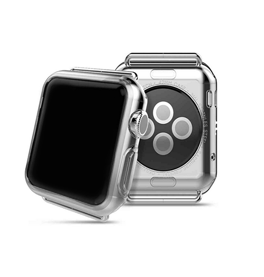 Apple Watch  38 40 42 44mm  Delx Trade      Silikone Cover Klar