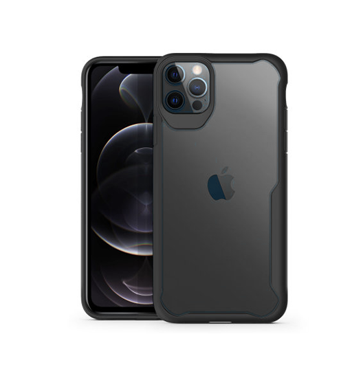 Iphone 12 Pro Max Impactshield Hybrid Håndværker Cover Sort