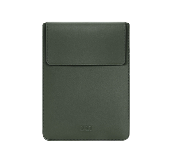 Ipad Pro 11 Quot   2024   Bubm  Vertigo Læder Sleeve   Cover Mørkegrøn