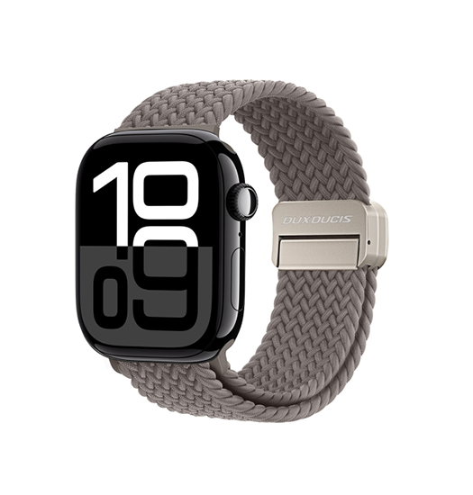 Apple Watch  42 44   45 46 49mm  Dux Ducis Trade  Interwoven Nylon Rem Clay