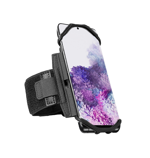 Samsung Galaxy S21   Fit4run Trade  Sports   Løbearmbånd Sort