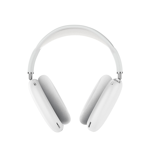 Airpods Max   Ear Cups Soft Touch Silikone Cover Hvid