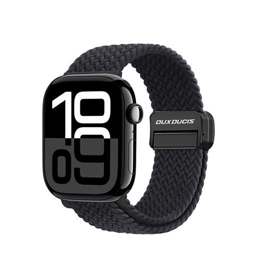 Apple Watch  42 44   45 46 49mm  Dux Ducis Trade  Interwoven Nylon Rem Midnight