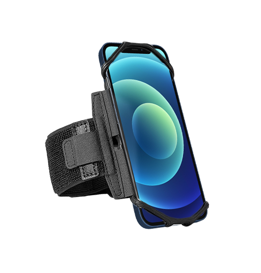 Iphone 12 Fit4run Trade  Sports   Løbearmbånd Sort