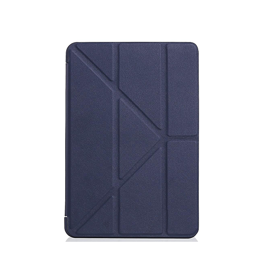 Ipad Air 13 Quot   2024 2025  Orgami Trifold Læder Cover    Stander Navy