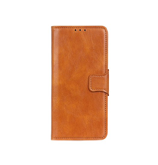 Iphone 15 Pro Retro Diary Læder Cover Etui    Pung Brun