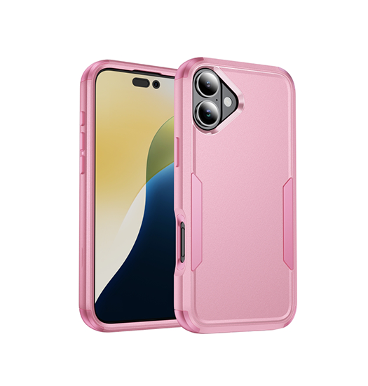 Iphone 16 Plus Realike Trade  Pro Stødsikkert Håndværker Cover Pink