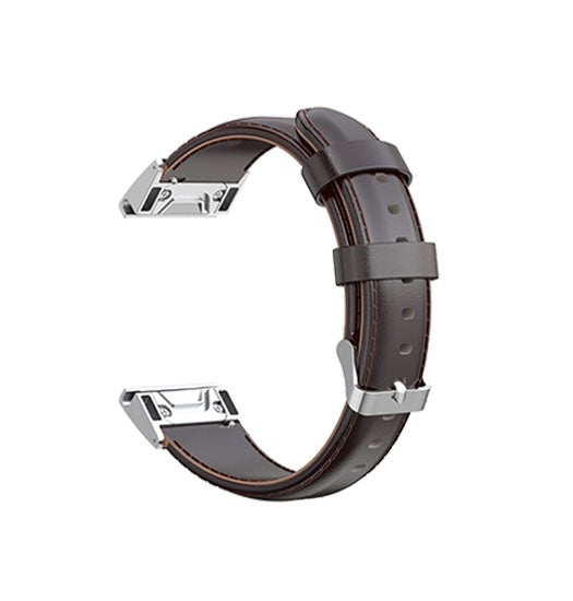 Garmin 22mm   Empiri Trade  Venture Læder Rem Classic Brun
