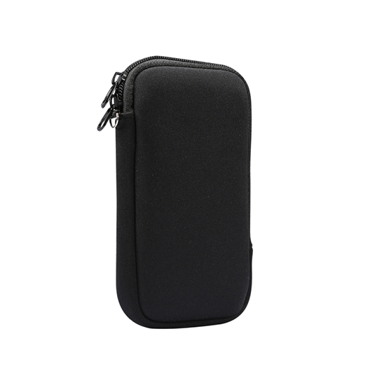 Iphone   Max Simple Nylon Sleeve Etui    Lynlås Jet Black