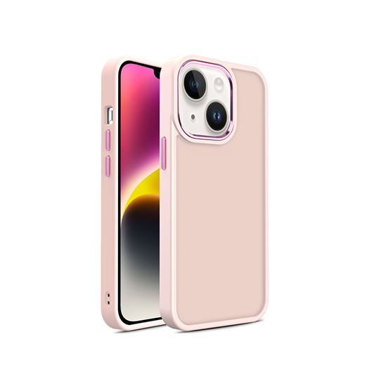 Iphone 14 Plus Viridian Trade  Pastel Silikone Cover Pink