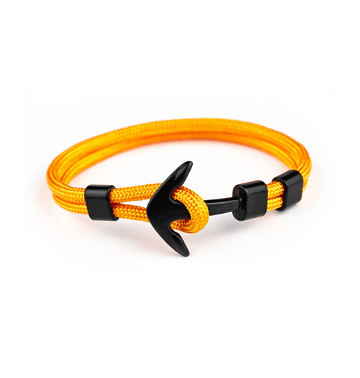 Deluxe Trade Nylon Anker Armbånd Onesize Orange