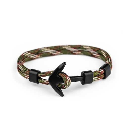 Deluxe Trade Nylon Anker Armbånd Onesize Camo