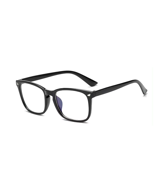 Classic Anti Blue Light Brille Sort