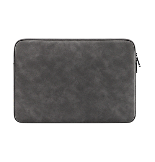 Macbook Pro Air 15 Quot  Lambskin Computer Sleeve Mørkegrå