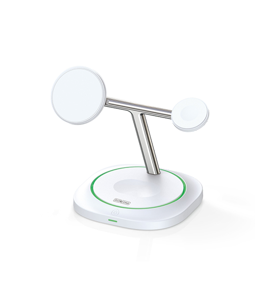 Duzzona    - -  Trådløs Ladestation    Magsafe 15w Hvid