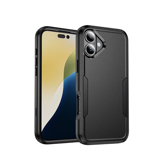Iphone 16 Realike Trade  Pro Stødsikkert Håndværker Cover Sort