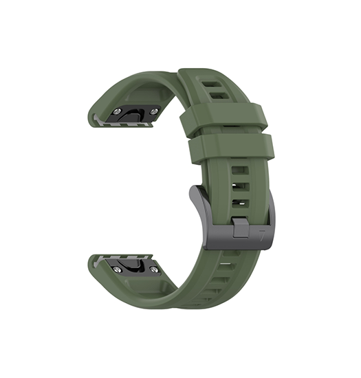 Garmin 26mm Active Trade  Velo Silikone Rem Mørkegrøn