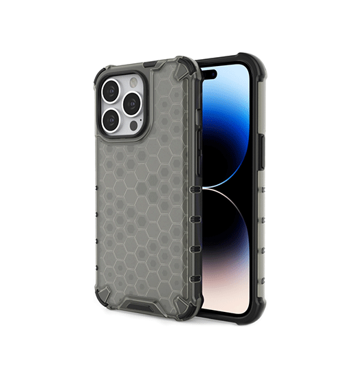 Iphone 15 Pro  -tech Armored Håndværker Cover Sort