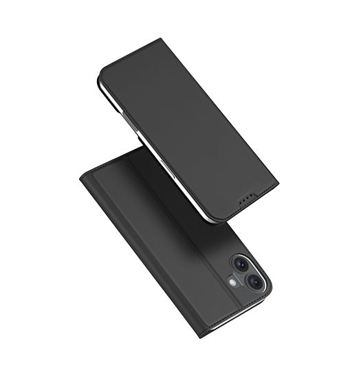 Iphone 16 Plus Dux Ducis Trade  Pro Series Flipcover- Sort