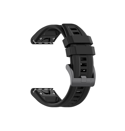 Garmin 22mm Active Trade  Velo Silikone Rem Sort