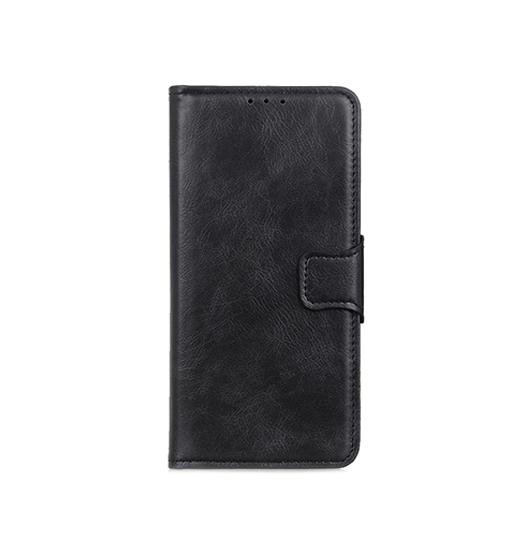 Iphone 15 Pro Max Retro Diary Læder Cover Etui    Pung Sort