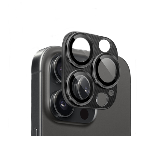 Iphone 16 Pro Ntjo Trade  Premium Linse Beskyttelsesglas Black