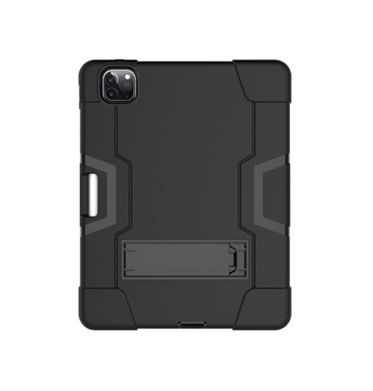 Ipad Pro 12   Quot   2020  Deluxe Trade  Robust Stødsikkert Tpu Cover  Sort